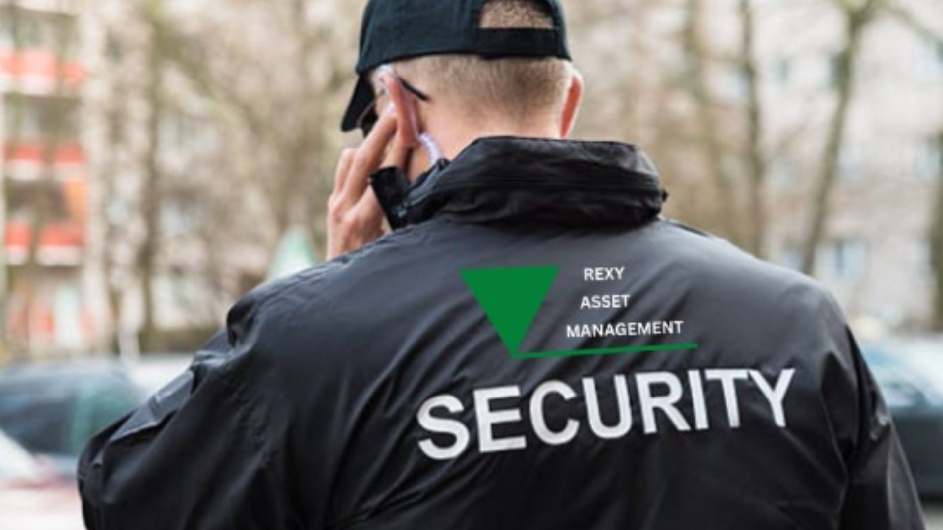 Security guard on duty